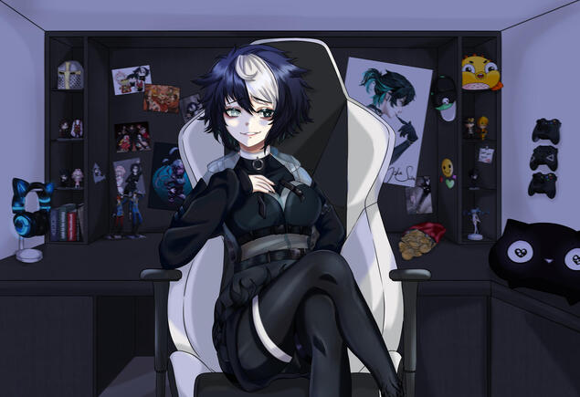 Commission | Fullbody + Complex Background