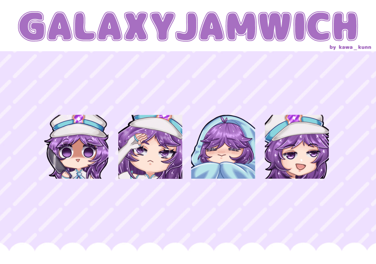 GALAXYJAMWICH | Emote Batch