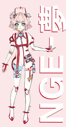 Personal | Fullbody + custom outfit (Sketch)